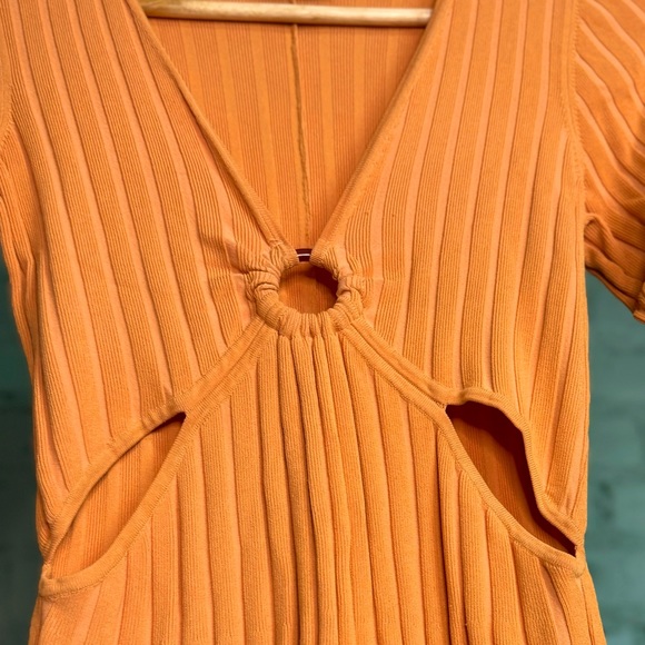 SANDRO BRUNA CUTOUT DETIAL DRESS - Picture 2 of 6